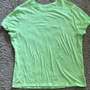 a new day Bright Lime Short Sleeve Tee
